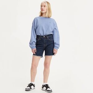 Levi's® Premium 501 ORIGINAL HIGH RISE MID-THIGH WOMEN'S SHORTS